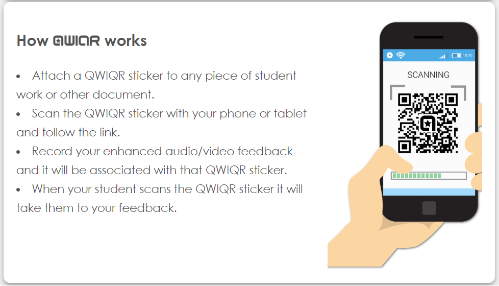 Audiofeedback mit Sprachaufnahmen und QWIQR - individuelle und persönliche Rückmeldungen geben 12
