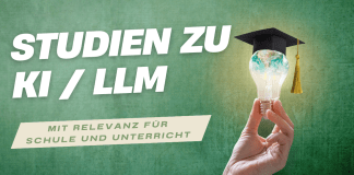 Studien zu KI / ChatGPT / LLM in Schule und Unterricht