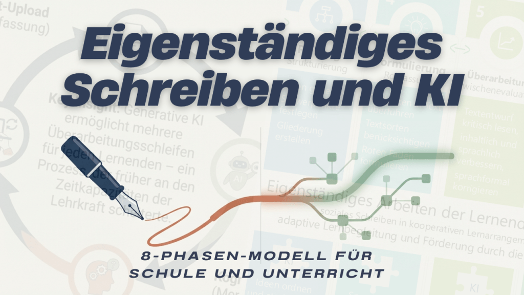 Schreiben und KI Hauke Pölert 8-Phasen-Modell