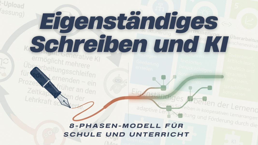 Schreiben und KI Hauke Pölert 8-Phasen-Modell