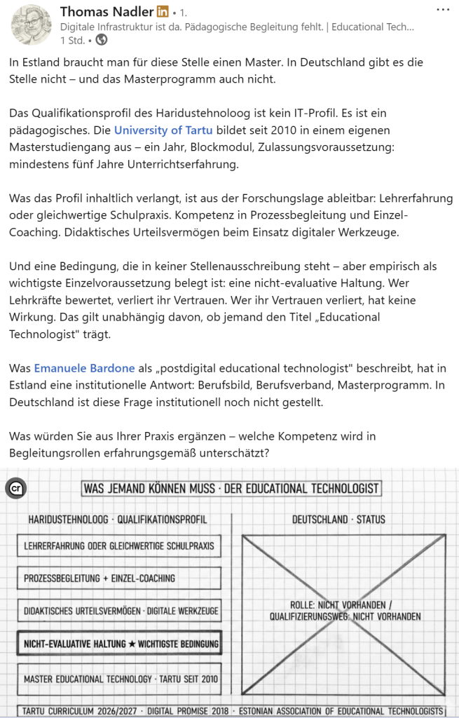 Das Kollegium als Seminar: Was Singapur und Estland uns über Lehrkräfteprofessionalisierung und Fortbildung lehren könnten 2