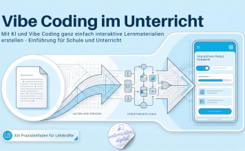 Mit KI und Vibe Coding ganz einfach interaktive Lernmaterialien erstellen – Einführung für Schule und Unterricht Vibe Coding mit KI in Schule und Unterricht