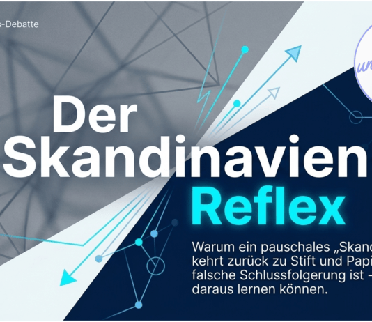Skandinavien KI Digitalisierung Schule