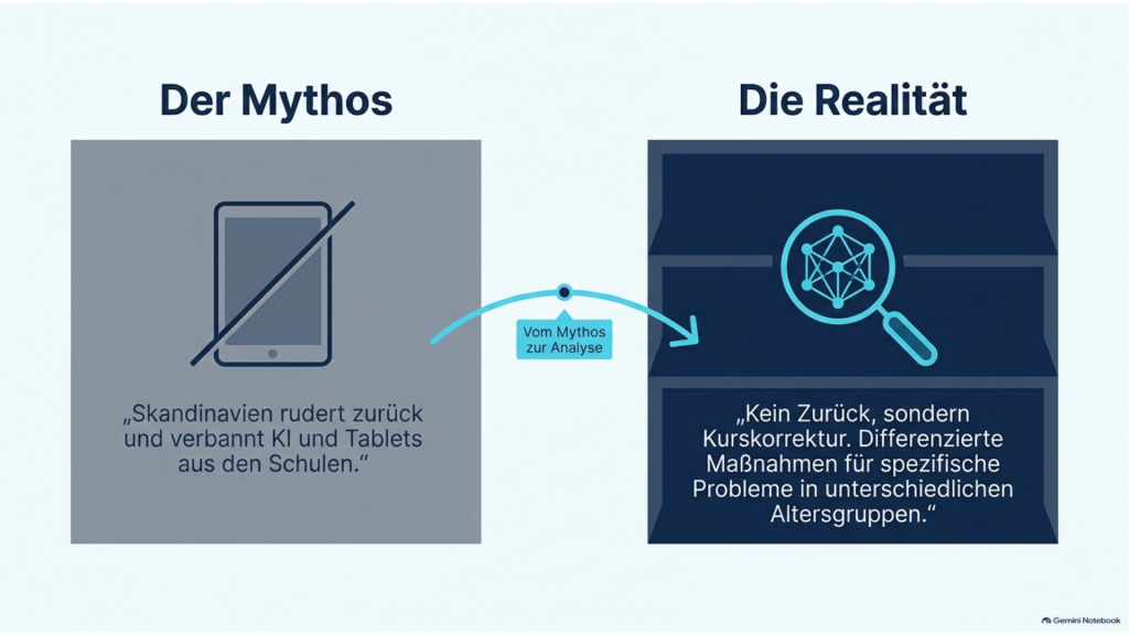 Geht Skandinavien wirklich „zurück zu Buch und Stift"? Ein kritischer Blick auf eine Meldung und die Realität in Schule und Unterricht 1