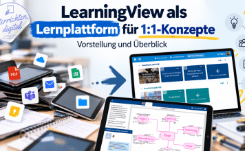 LearningView als Lernplattform für 1:1-Konzepte
