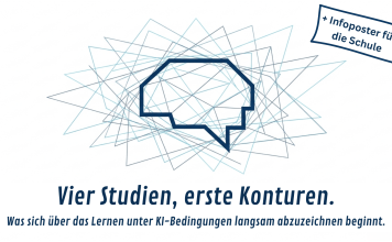 4 KI-Studien und erste Konturen: Lernen unter KI-Bedingungen (+ Infoposter & Einordnungen von Dr. Benedikt Wisniewski) in Schule und Unterricht Lernen KI Schule Studien